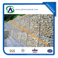 Galvanisé hexagonal Wire Mesh et boîte de Gabion